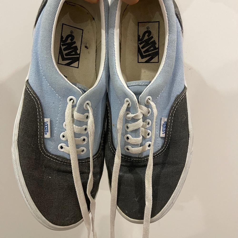 Blue/Grey Vans
